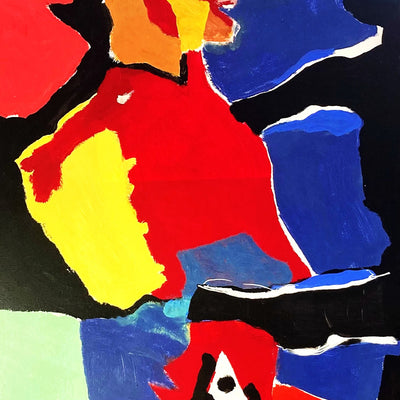 We stand on each other's backs (63x144cm)