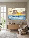 Between heaven and the waves (120x80cm)