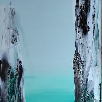 Blå 20 (40x90cm)