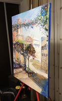 Shadowed terrace (50x70cm)