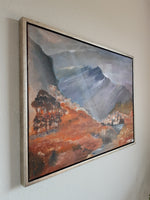 Mountain village (80x60cm)