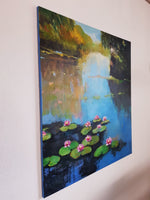 Waterlilies (90x100cm)