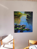 Waterlilies (90x100cm)