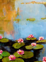 Waterlilies (90x100cm)