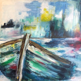 Overdue boat II (60x60cm)