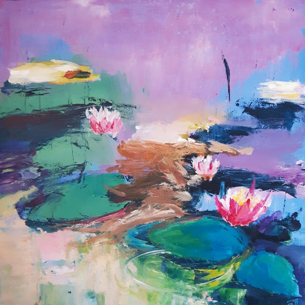 Waterlilies (30x30cm)