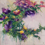 Flower in wreath (50x50cm)