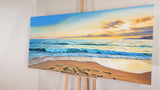 Feet in the sand (180x80cm)