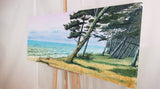 The calm of the sea (160x60cm)