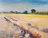 Flight over the cornfields (30x24cm)