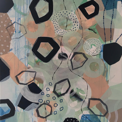 Life in circles (60x80cm)