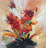 Tulips composition 10 (40x40cm)