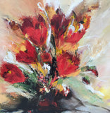 Tulips composition 11 (40x40cm)