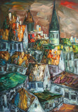 Nightfall in the City (70x100cm)