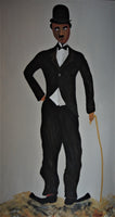 Charlie Chaplin (90x160cm)