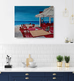 The outermost beach bar (100x80cm)