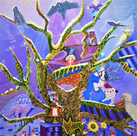 The wish tree (100x100cm)