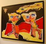 Look, we can fly ( 95x75 cm )