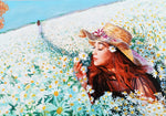 Daisy summer (100x70cm)