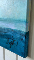 Deep blue day (50x100cm)