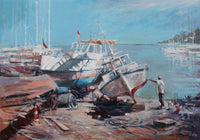 Dock work (100x70cm)