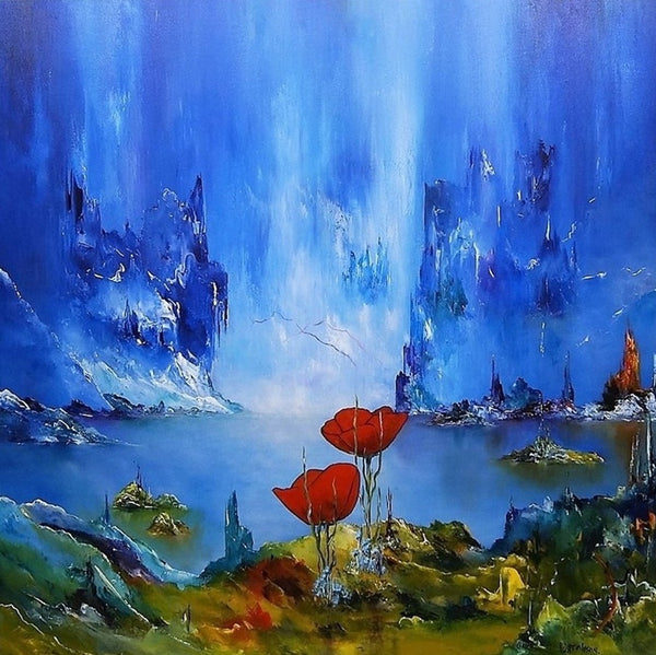 Valley of dreams (90x90cm)