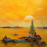 Dreaming back (90x90cm)