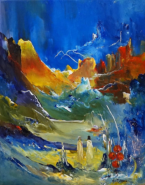 The valley of adventure (40x50cm)