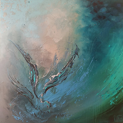 Abstract spartel 57 (100x100cm)