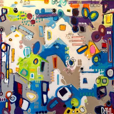 Hjem til livet (80x80 cm)