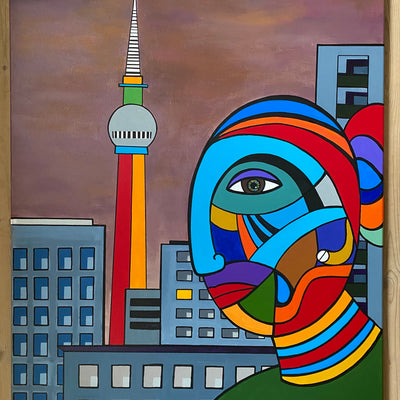 Den sidste turist i Europa (80x100cm)