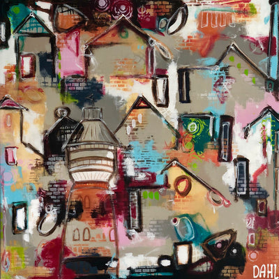 Vandtårn (80x80cm)