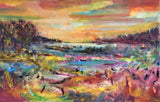 Landscape composition no. 2392 (110x70cm)