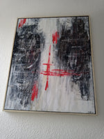 Red spot (80x100cm)