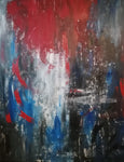 The fire (80x100cm)