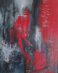 Man in the mist (80x100cm)