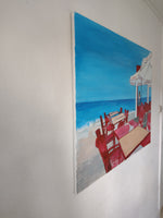 The outermost beach bar (100x80cm)