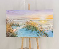 Evening in the dunes (120x70cm)