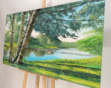 Birch branch (120x70cm)