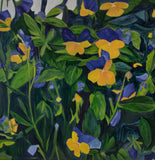 Pansies (80x80cm)