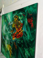 Emerald Secret (100x100cm)