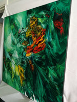 Emerald Secret (100x100cm)