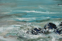 Mediterranean coast (70x40cm)