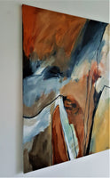 51-17 ( 90x120 cm ) - Danish Gallery - Moderne, abstrakte malerier. Online galleri med original, unik kunst til din bolig. 