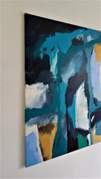 05-18 ( 90x120 cm ) - Danish Gallery - Moderne, abstrakte malerier. Online galleri med original, unik kunst til din bolig. 