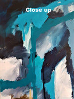 05-18 ( 90x120 cm ) - Danish Gallery - Moderne, abstrakte malerier. Online galleri med original, unik kunst til din bolig. 