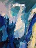 10-17 ( 100x100 cm ) - Danish Gallery - Moderne, abstrakte malerier. Online galleri med original, unik kunst til din bolig. 