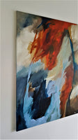 15-17 ( 90x120 cm ) - Danish Gallery - Moderne, abstrakte malerier. Online galleri med original, unik kunst til din bolig. 