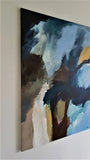 18-17 ( 90x120 cm ) - Danish Gallery - Moderne, abstrakte malerier. Online galleri med original, unik kunst til din bolig. 