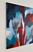 33-18 ( 70x90 cm ) - Danish Gallery - Moderne, abstrakte malerier. Online galleri med original, unik kunst til din bolig. 